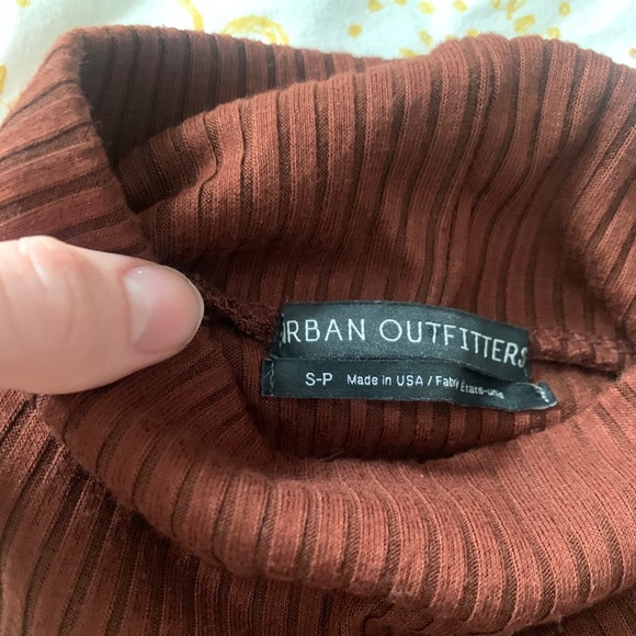 Urban Outfitters Burnt Orange turtleneck dress - Picture 3 of 3